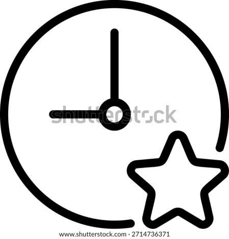 star line icon illustration vector