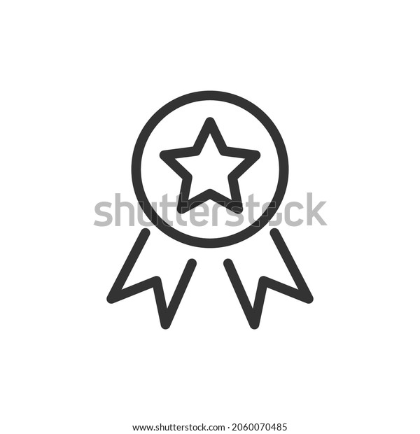 Star line icon, sign or symbol. Premium
pictogram in trendy outline style. Star pixel perfect vector icon
isolated on a white
background.