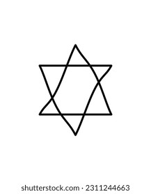 icono de línea estrella, icono de mejor línea vector.