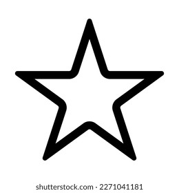 star line icon vector design template and illustration