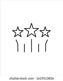 star line icon,vector best line icon.