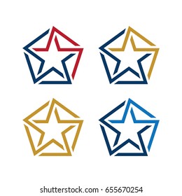 Star line logo template
