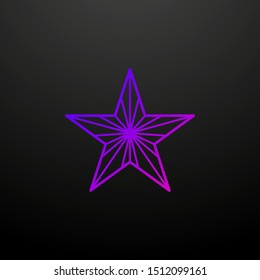 Star line nolan icon. Elements of stars set. Simple icon for websites, web design, mobile app, info graphics