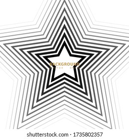 Star line Pattern. Geometric Star Background. Abstract star texture .  Vector abstract graphic design. New Year Christmas template.