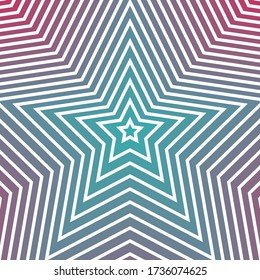 Star line Pattern. Geometric Star Background. Abstract star texture .  Vector abstract graphic design. New Year Christmas template.