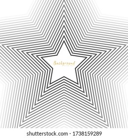 Star line Pattern. Geometric Star Background. Abstract star texture .  Vector abstract graphic design. New Year Christmas template.