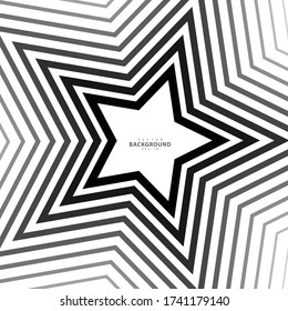 Star line Pattern. Geometric Star Background. Abstract star texture .  Vector abstract graphic design. New Year Christmas template.
