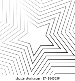 Star line Pattern. Geometric Star Background. Abstract star texture .  Vector abstract graphic design. New Year Christmas template.