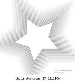 Star line Pattern. Geometric Star Background. Abstract star texture .  Vector abstract graphic design. New Year Christmas template.