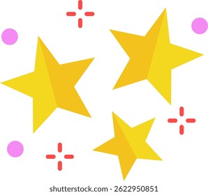 Star Line vector Icon Design