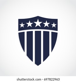 star linear shield symbol
