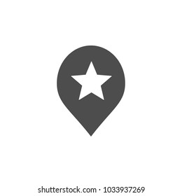 star location icon. 