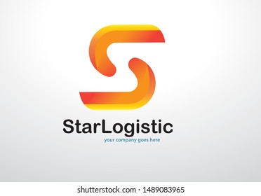 Star Logistic Creative Design Logo