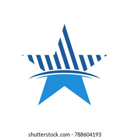 Star Logo Abstract Template Design