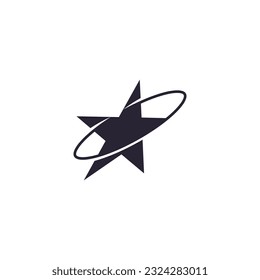 star logo black , vector eps 10