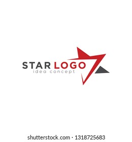 Star Logo, Creative Concept Template Vector 