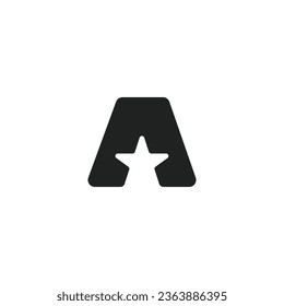Star logo with a cutout in the middle