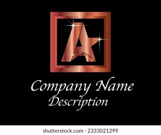 A Star Logo Design 04 -05, Exclusive, Premium Company Logo, Best Choice, Company Logo,Luxury Design , Elegance look



del