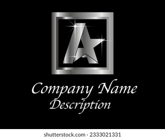 A Star Logo Design 04 -05, Exclusive, Premium Company Logo, Best Choice, Company Logo,Luxury Design , Elegance look



del