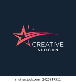 Star logo design creative concept style unique Premium Vector Part 1