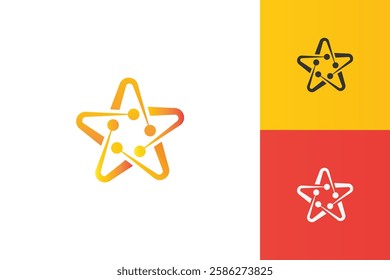 Star  logo Design, Logo Design graphic Conception, logo icon template graphic art, vector illustration design.