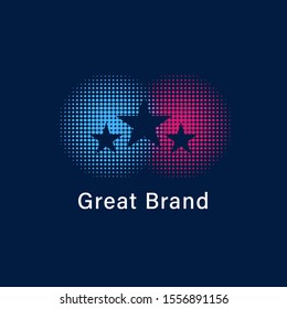 star logo design, icon design template elements