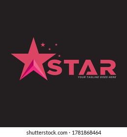 Star logo design icon vector.