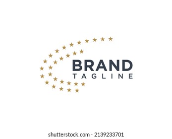 Logo-Design einzeln auf weißem Hintergrund Vorlage für Vektorgrafiken
