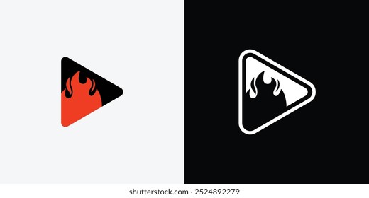 Star Logo Design isolated on white background