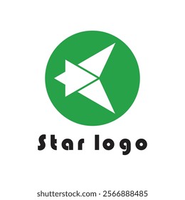Star logo design simple concept Premium Vector