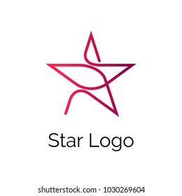 Star Logo design template.