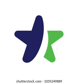 Star logo design template