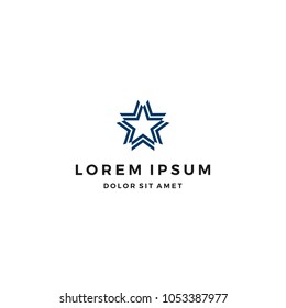 Star Logo Design Template