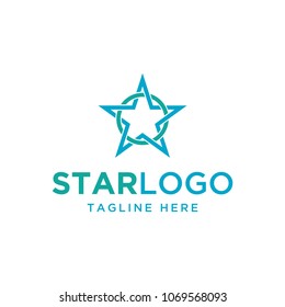 star logo design template