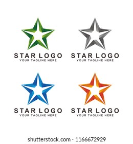 star logo design template