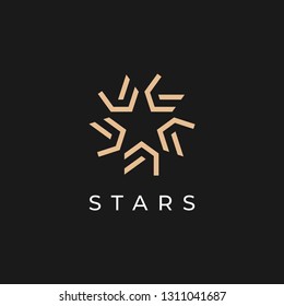 Star Logo Design template