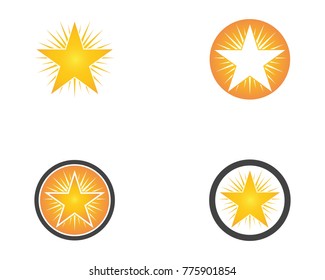 Star logo design template