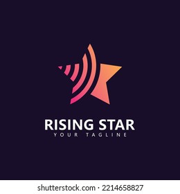 Star logo design template, Simple Star logo design