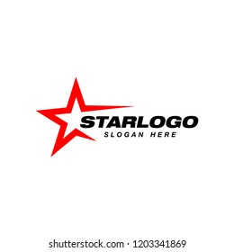 star logo design template. star vector icon 