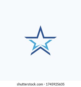 Star logo design template vector