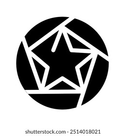 Vector de diseño de logotipo de estrella EPS Ilustración