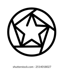 Vector de diseño de logotipo de estrella EPS Ilustración