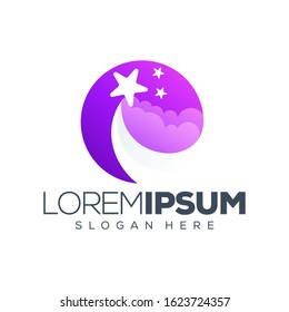 star logo design vector illustration