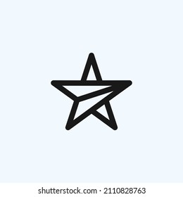 star logo design vector illustration