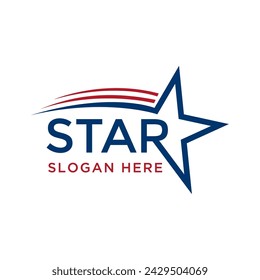 star logo design vector illustration