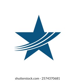 star logo design vector illustration