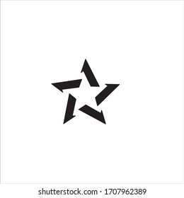 star logo design vector image, star 1 logo design vector image , 1 star logo 