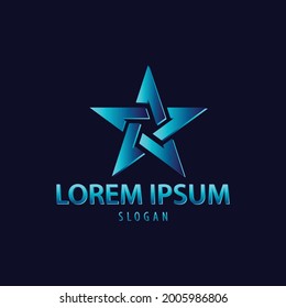 Star logo designs template, Elegant Star logo designs