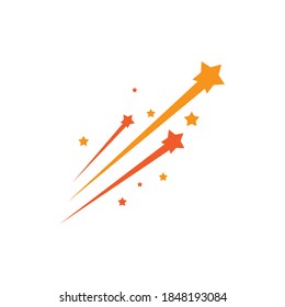 Design-Vorlage für Sterne-Logo, Fast Star-Logo, Vektorgrafik