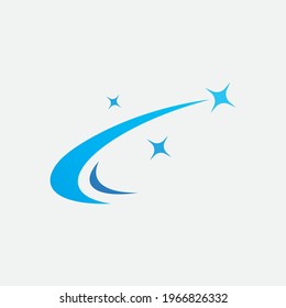 Star logo designs template, Fast star logo Vector illustration design